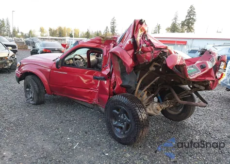 2004 Toyota Tacoma Base V6 from USA, damaged, VIN 5TEHN72N54Z317493